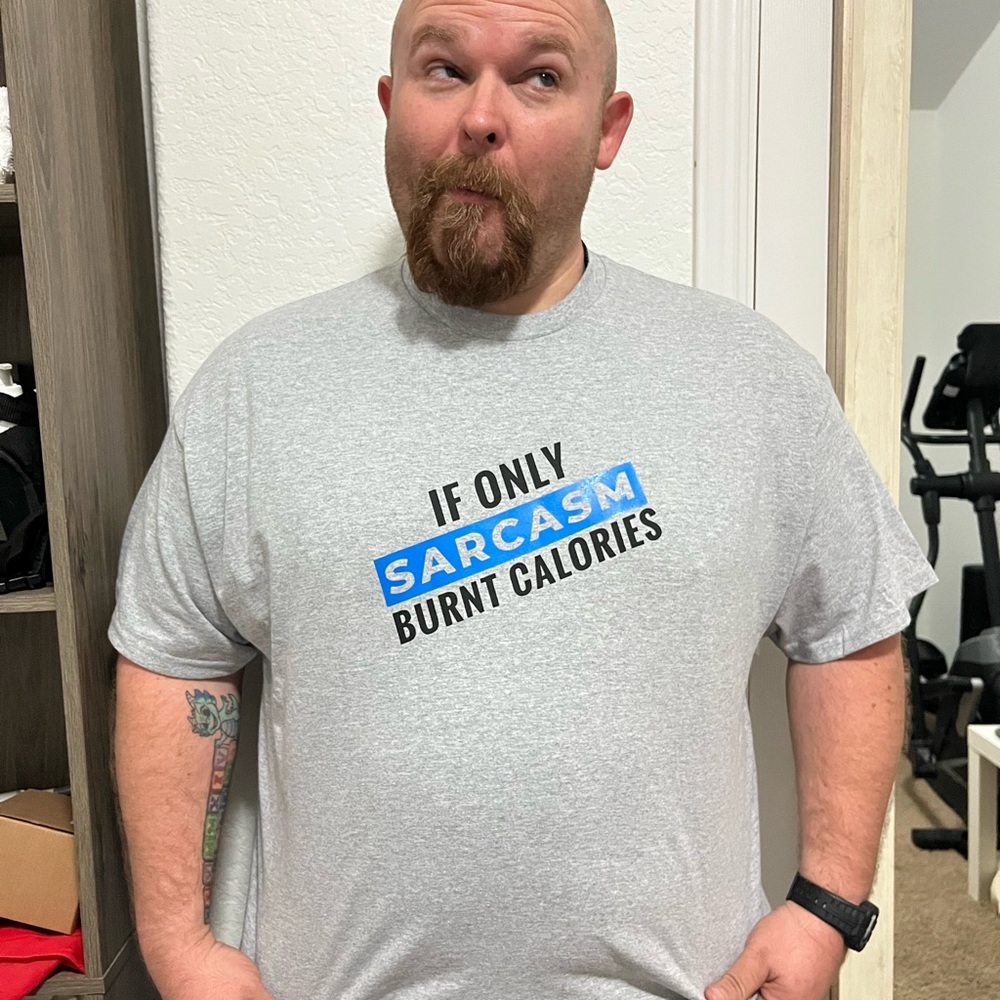 Sarcasm burns calories
